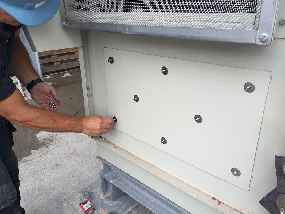 Installng the CLD-tile