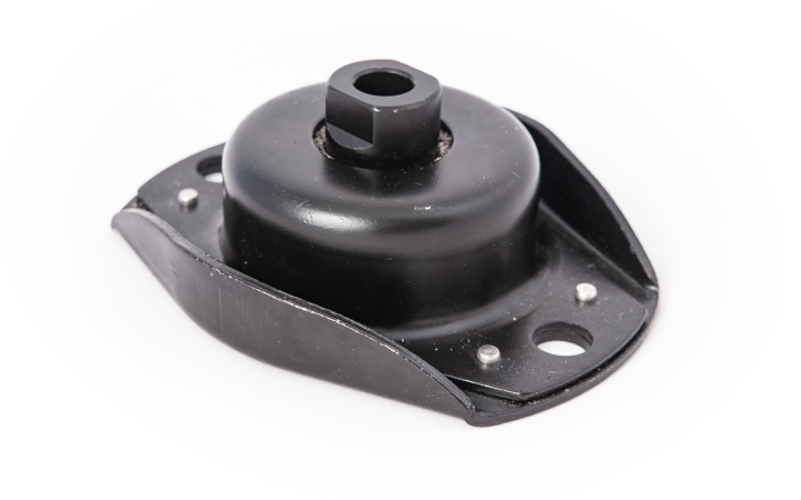 An all-metal vibration isolation mount used for machinery or elastic suspension of exhaust pipes.