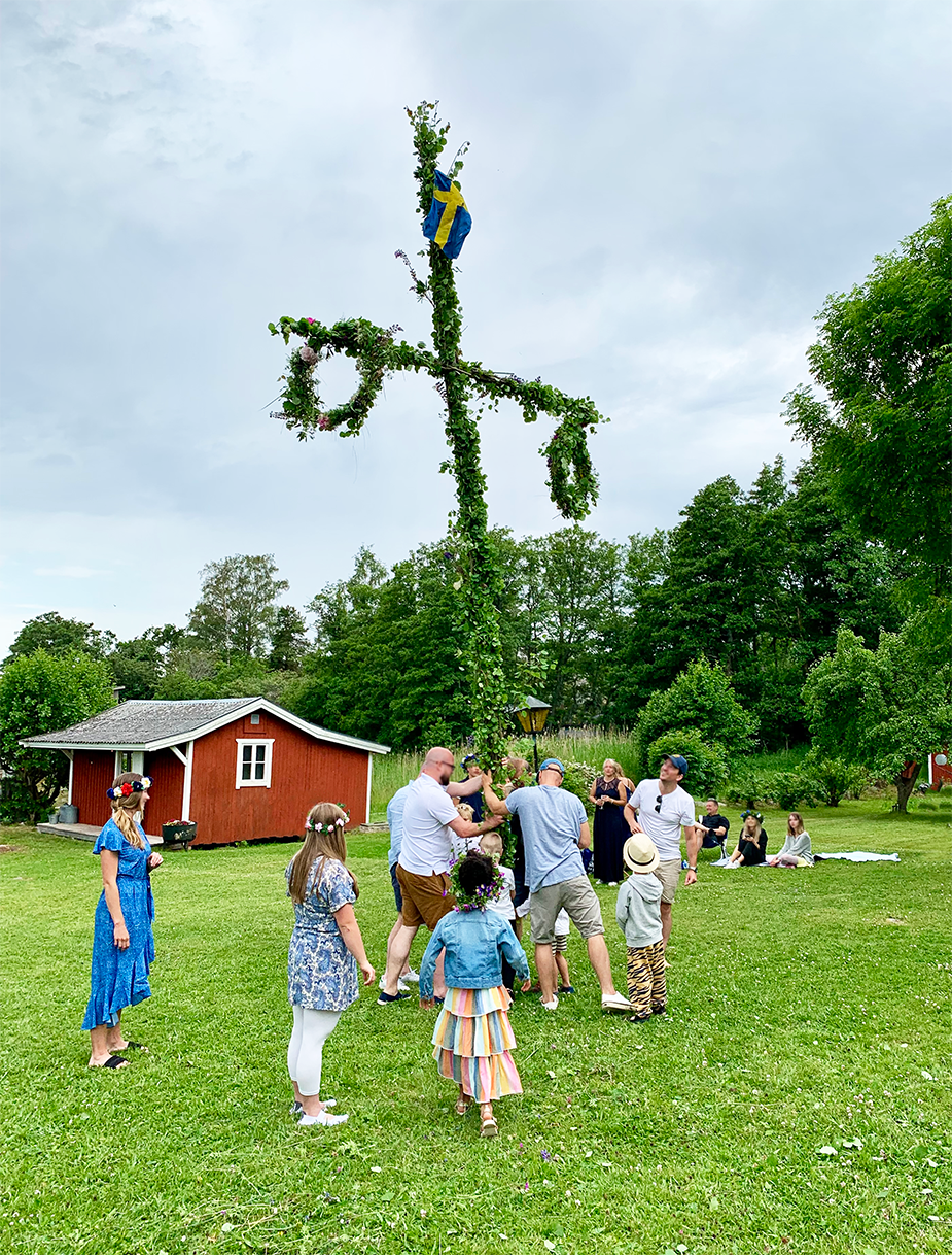 Picture of midsummer celebration