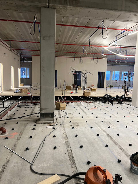 Image of Vibratecs floor system VT-dBlock