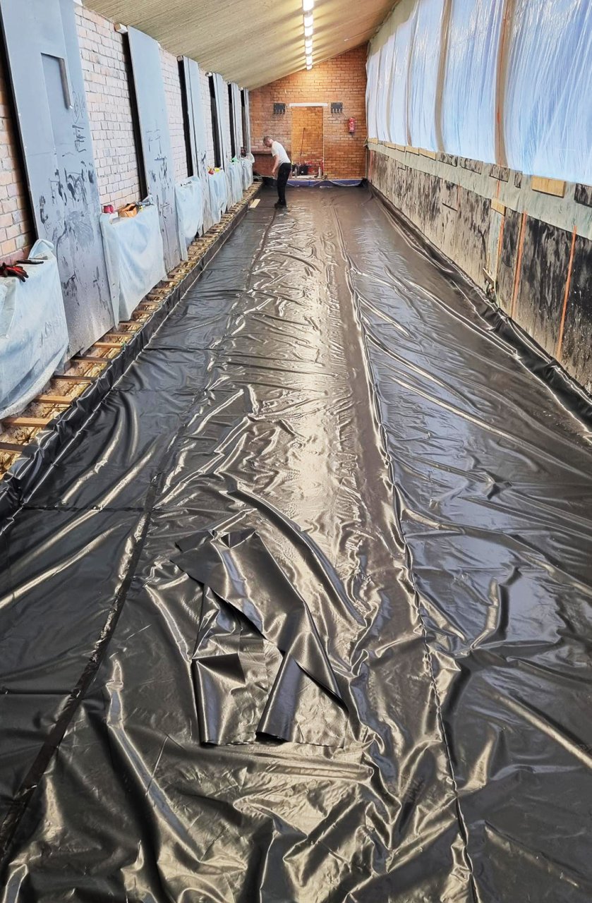 Image of heavy lifting area under construction at Kääriku Spordibaas