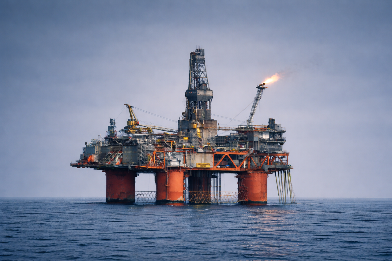 Image of oil platform